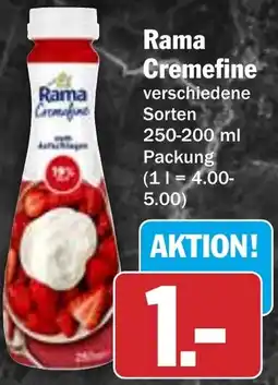 HIT Rama Cremefine Angebot
