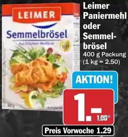 HIT Leimer Paniermehl oder Semmelbrösel Angebot