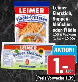 HIT Leimer Eierstich, SuppenKlößchen oder Flädle Angebot