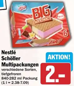 HIT Nestlé Schöller Multipackungen Angebot