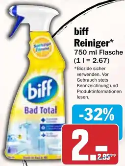 HIT biff Reiniger Angebot
