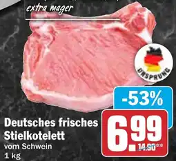 HIT Deutsches frisches Stielkotelett Angebot