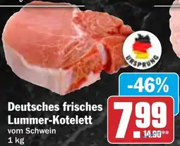 HIT Deutsches frisches Lummer-Kotelett Angebot