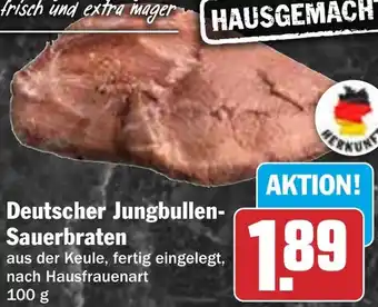 HIT Deutscher Jungbullen- Sauerbraten Angebot