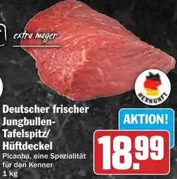 HIT Deutscher frischer Jungbullen- Tafelspitz/ Hüftdeckel Angebot
