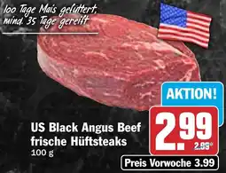 HIT US Black Angus Beef frische Hüftsteaks Angebot