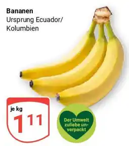 Globus Bananen Angebot