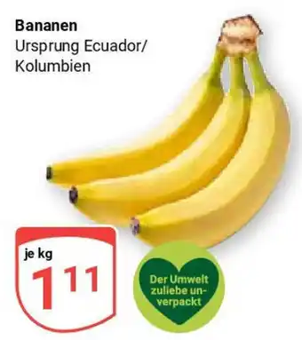 Globus Bananen Angebot