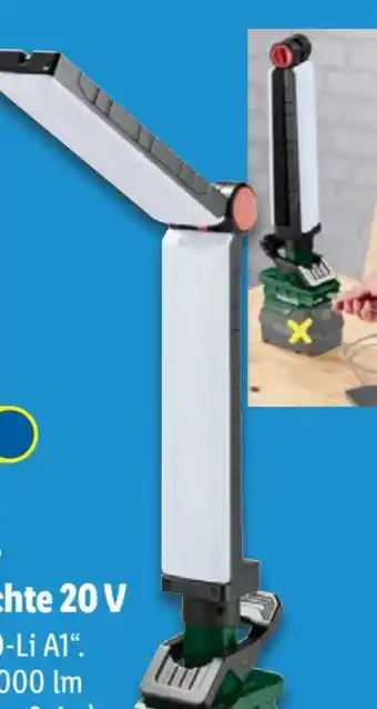 Lidl Parkside Akku-LED Klemmleuchte Angebot