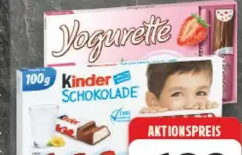 E-Center Ferrero Kinder Schokolade Angebot