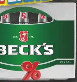 E-Center Beck's Pils Angebot