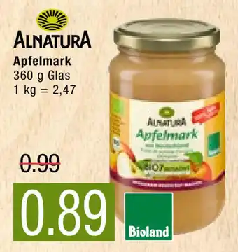 Marktkauf Alnatura Apfelmark Angebot