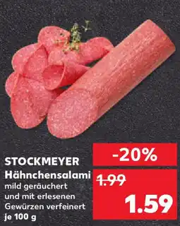Kaufland STOCKMEYER Hähnchensalami Angebot