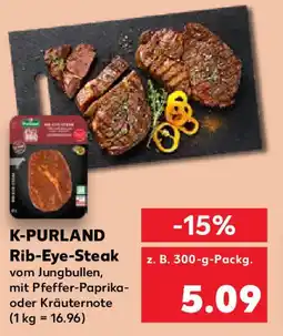 Kaufland K-PURLAND Rib-Eye-Steak Angebot