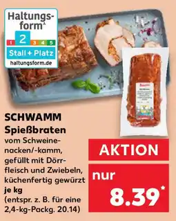 Kaufland SCHWAMM Spießbraten Angebot