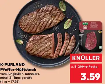 Kaufland K-PURLAND Pfeffer-Hüftsteak Angebot