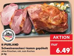 Kaufland K-PURLAND Schweinenacken/-kamm gepökelt Angebot