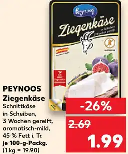 Kaufland PEYNOOS Ziegenkäse Angebot