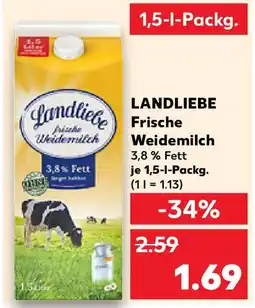 Kaufland LANDLIEBE Landliebe Frische Angebot