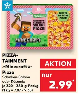 Kaufland PIZZA- TAINMENT Minecraft- Pizza Angebot
