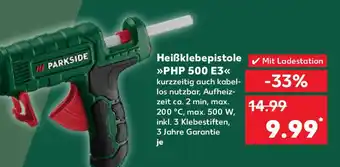 Kaufland PARKSIDE Heißklebepistole PHP 500 E3 Angebot
