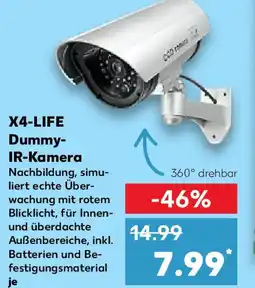 Kaufland X4-LIFE Dummy- IR-Kamera Angebot