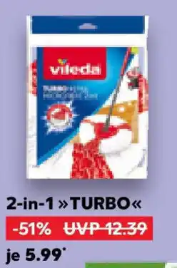Kaufland vileda 2-in-1 TURBO Angebot