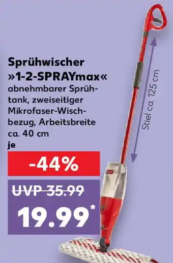 Kaufland Sprühwischer 1-2-SPRAYmax Angebot