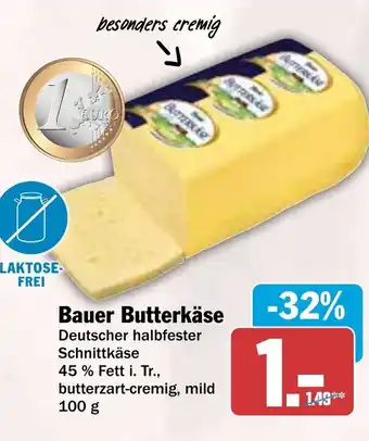 HIT Bauer Butterkäse Angebot