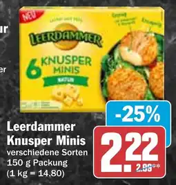 HIT Leerdammer Knusper Minis Angebot