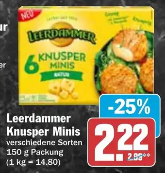 HIT Leerdammer Knusper Minis Angebot