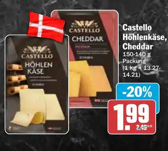HIT Castello Höhlenkäse, Cheddar Angebot