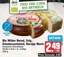 HIT Bio Wilder Bernd, Urig, Grienkenschmied, Herzige Marie Angebot