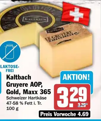 HIT Kaltbach Gruyere AOP, Gold, Maxx 365 Angebot