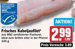 HIT Frisches Kabeljaufilet Angebot