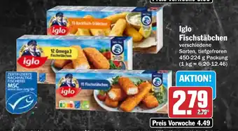 HIT Iglo Fischstäbchen Angebot