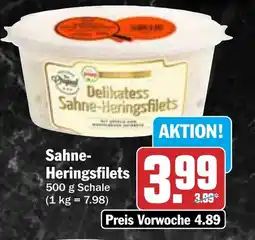 HIT Sahne- Heringsfilets Angebot