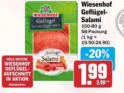 HIT Wiesenhof Geflügel- Salami Angebot