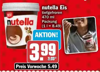 HIT nutella Eis Angebot