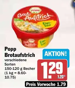 HIT Popp Brotaufstrich Angebot