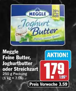HIT Meggle Feine Butter, Joghurtbutter oder Streichzart Angebot