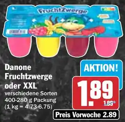 HIT Danone Fruchtzwerge oder XXL Angebot