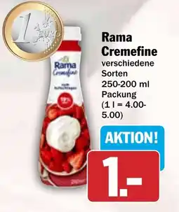 HIT Rama Cremefine Angebot