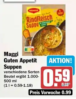 HIT Maggi Guten Appetit Suppen Angebot