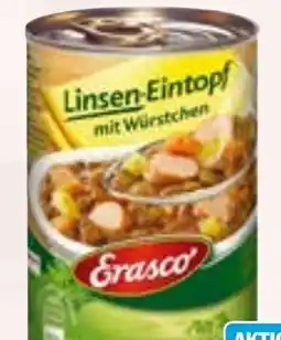 HIT Erasco Suppe oder 1 Portion Eintopf Angebot