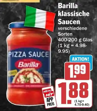 HIT Barilla klassische Saucen Angebot