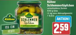 HIT Kühne Schlemmertöpfchen Angebot