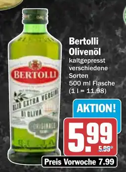 HIT Bertolli Olivenöl Angebot
