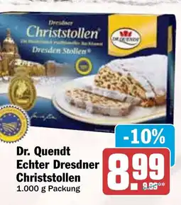 HIT Dr. Quendt Echter Dresdner Christstollen Angebot