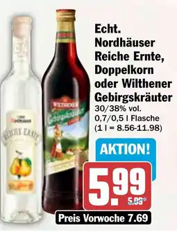 HIT Echt. Nordhäuser Reiche Ernte, Doppelkorn oder Wilthener Gebirgskräuter Angebot